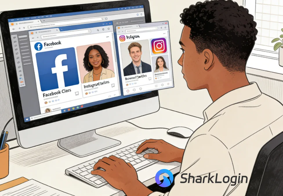 SharkLogin Browser: Manage Multiple Accounts Safely